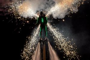 fireworks jetpack
